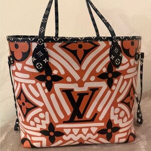 LOUIS VUITTON Monogram GiantCrafty
Neverfull MM Creme Caramel